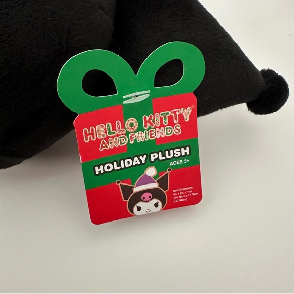 Hello Kitty And Friends Kuromi Holiday Plush size 11 in - Picture 2 of 3